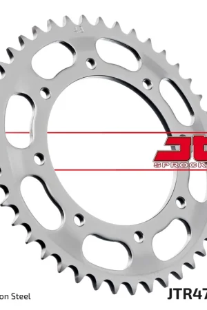 Beste Prijs JT SPROCKETS - REAR STEEL 43T, 420 - Sprockets - Geschikt voor Kawasaki KLR 600